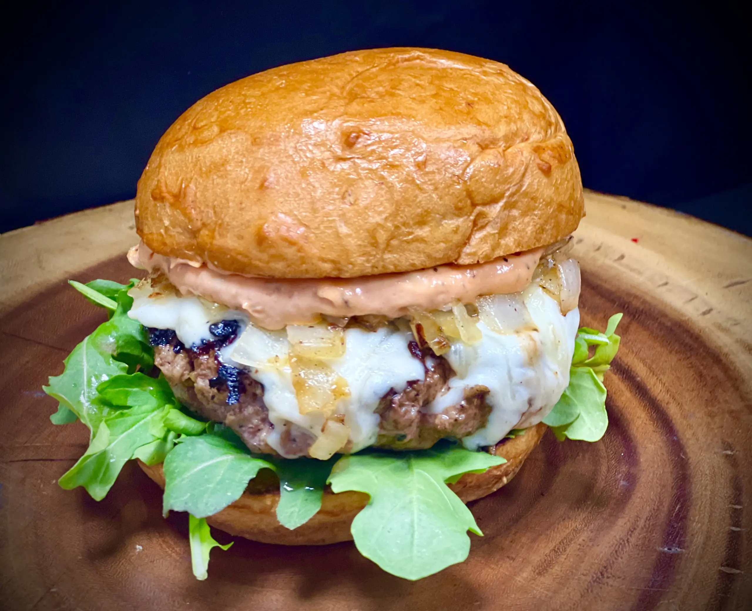 Chipotle burger from The Burger Bus menu